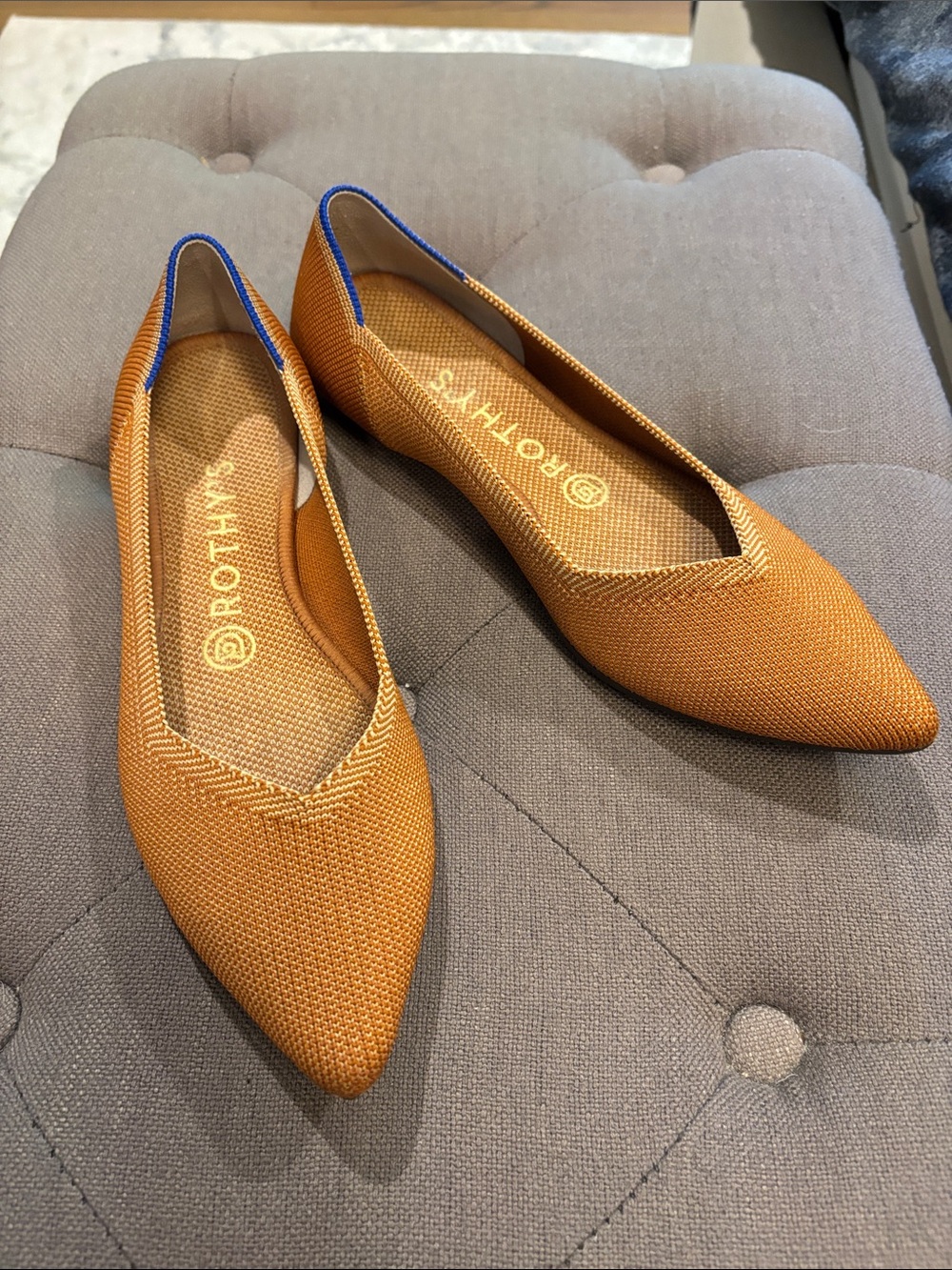 Rothy’s The Point size 8 flats